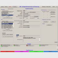  Screenshot: Einrichtung neuer Projekte 